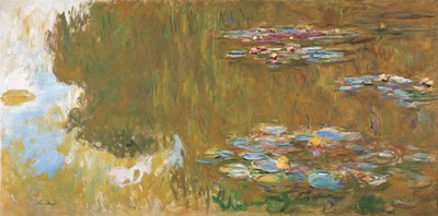 The Water Lily Pond, c. 1917-19 by Claude Monet